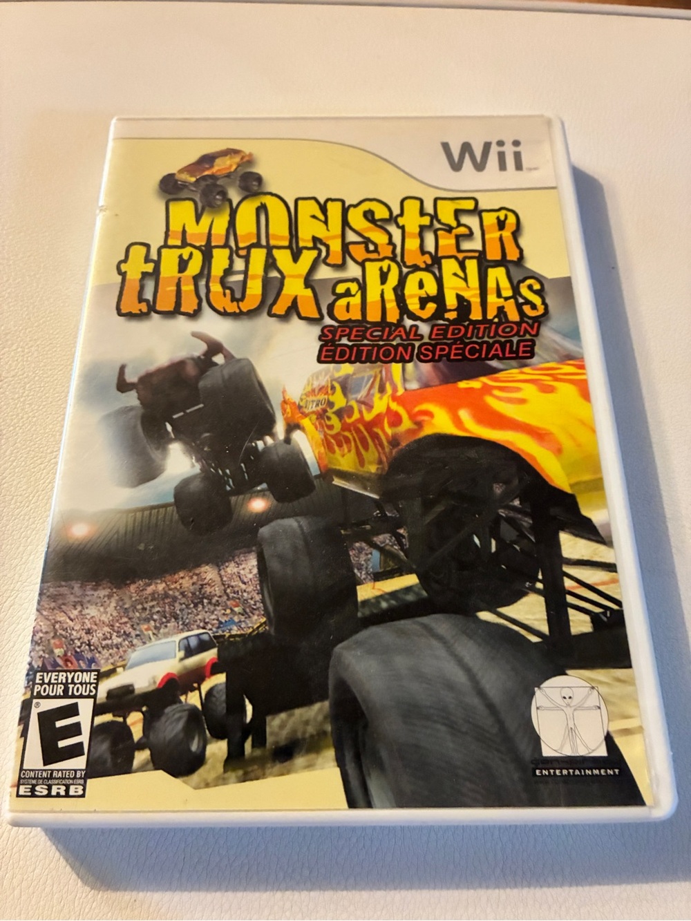 Monster Trux: Arenas Special Edition (Nintendo Wii, 2007) Complete and Tested